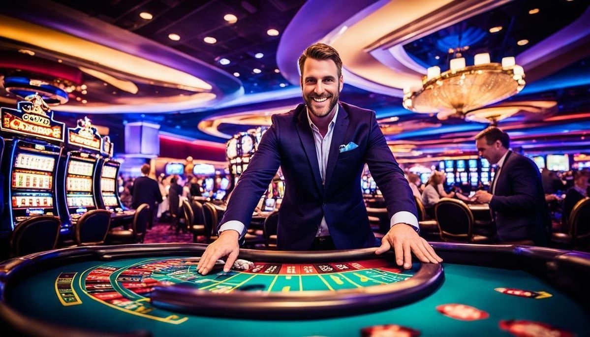 Giao diện slot online và live casino wynn09 trên điện thoại với thao tác dễ dàng